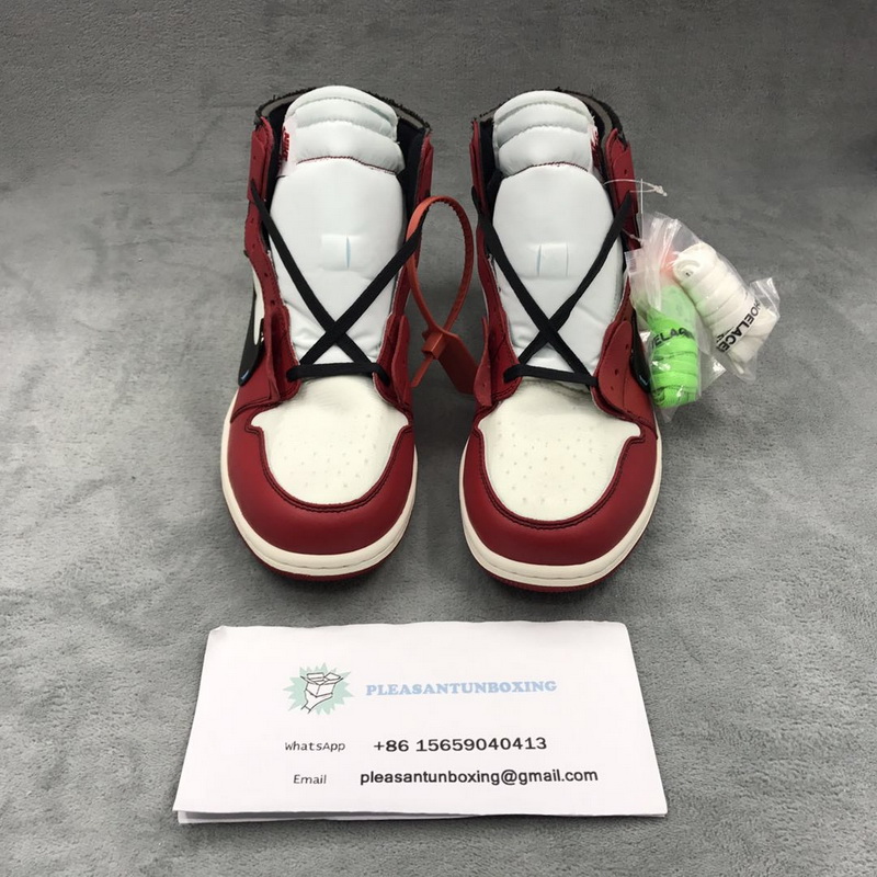 Authentic Air Jordan 1 Off White GS